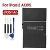 Rechargeable Lithium Battery For iPad 2 iPad2 A1395 Tablet Battery  6930mAh