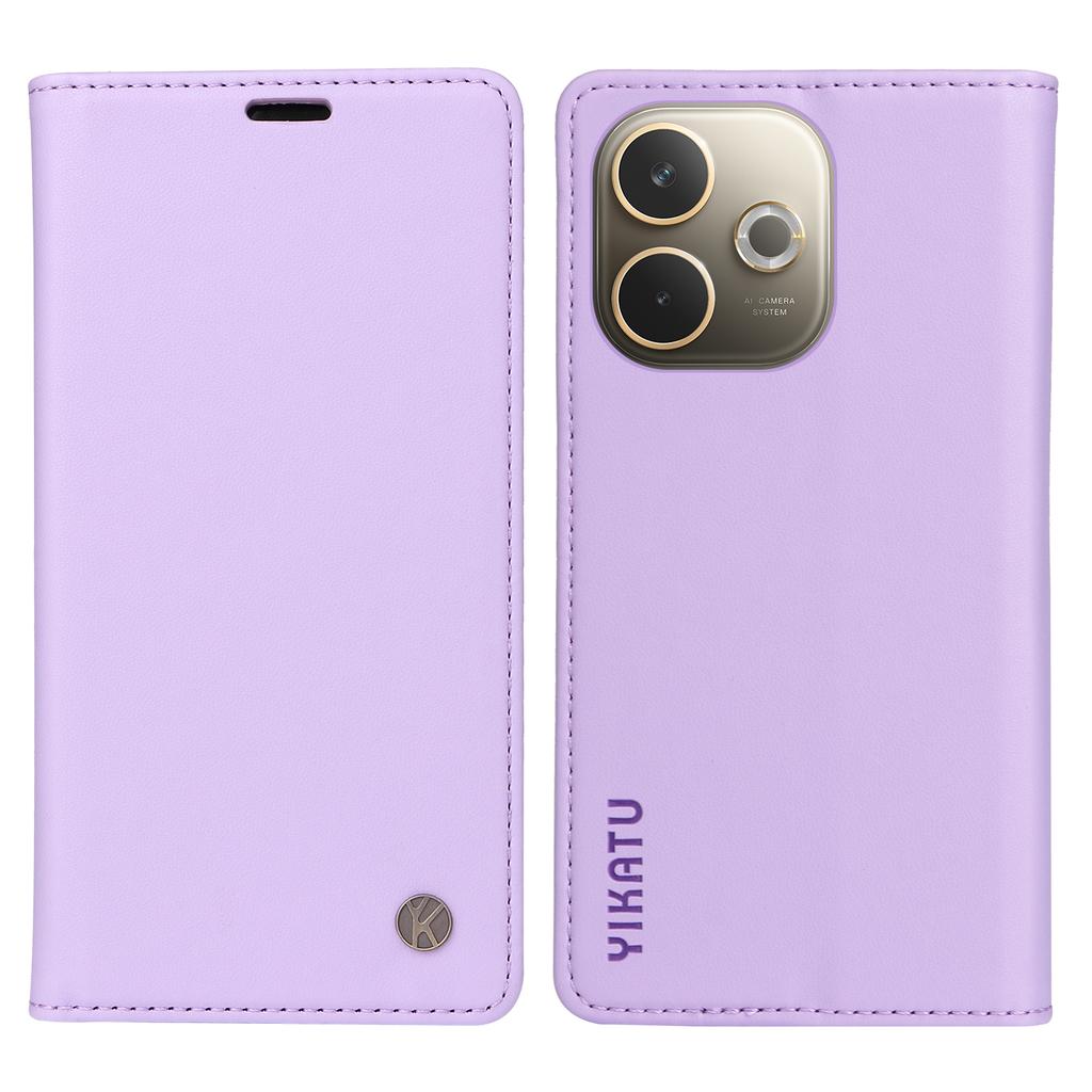 Для Oppo A5 Energy 5G (Китай)/Oppo A5 Pro 4G (Глобальный) Чехлы для телефонов YIKATU Магнитная застежка PU кожа Мобильный чехол