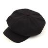Universal Chemistry Wool Black Belted Newsboy Cap