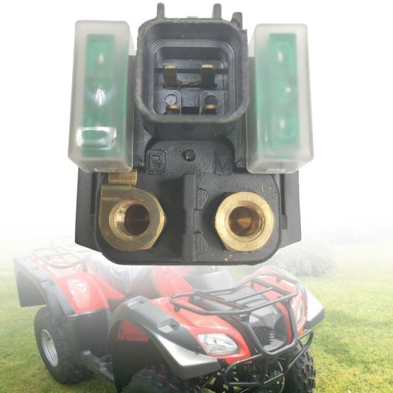 Starter Solenoid Relay High Performance Rust-proof Black Motorbike Starter Relay Switch 31800-47E00 31800-21E20 31800-06G00 for Suzuki VL1500 VLR180