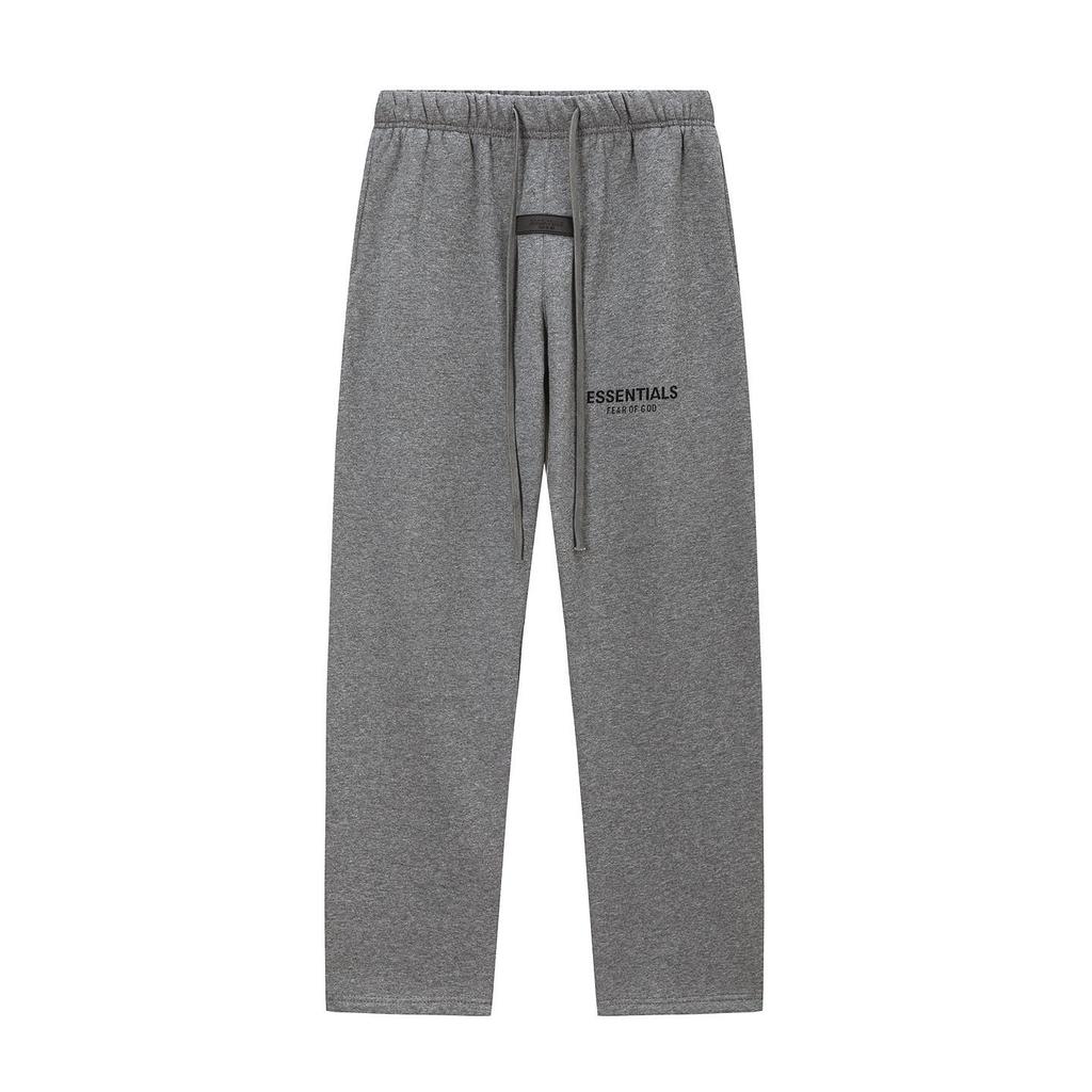 Мужская бархатная худи FOG Essentials свободного кроя с двойной строчкой, модный американский принт, подходит для пар