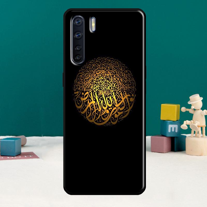 Islamic Book Arabic Quran Muslim Phone Case For Oppo A17 A18 A38 A58 A78 A98 A79 A40 A60 A80 A16 A76 A96 A15 A74 A94 A54 A77