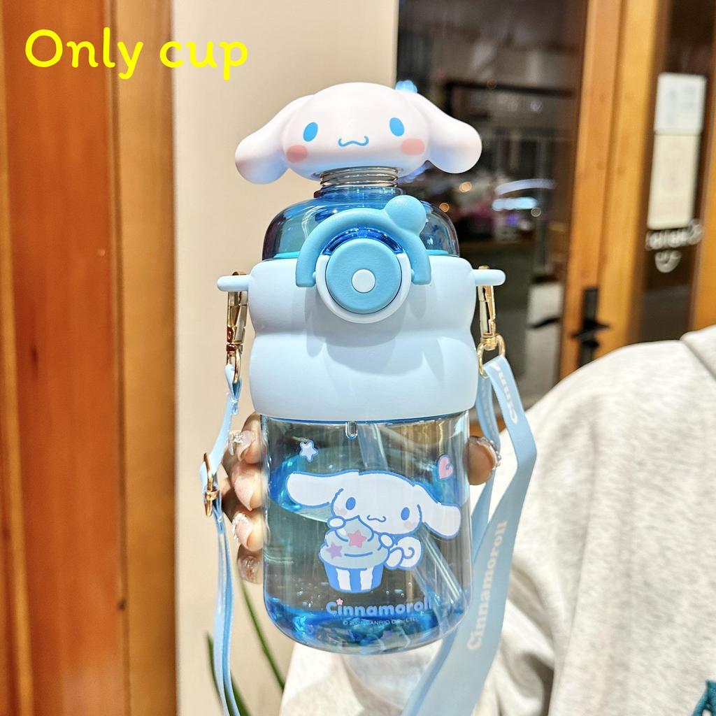 Многоразовая бутылка для воды Sanrio Melody из Tritan с герметичной крышкой для детей и взрослых