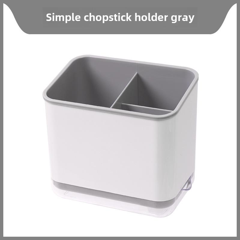 Многофункциональный кухонный держатель для палочек и ложек со сливом.