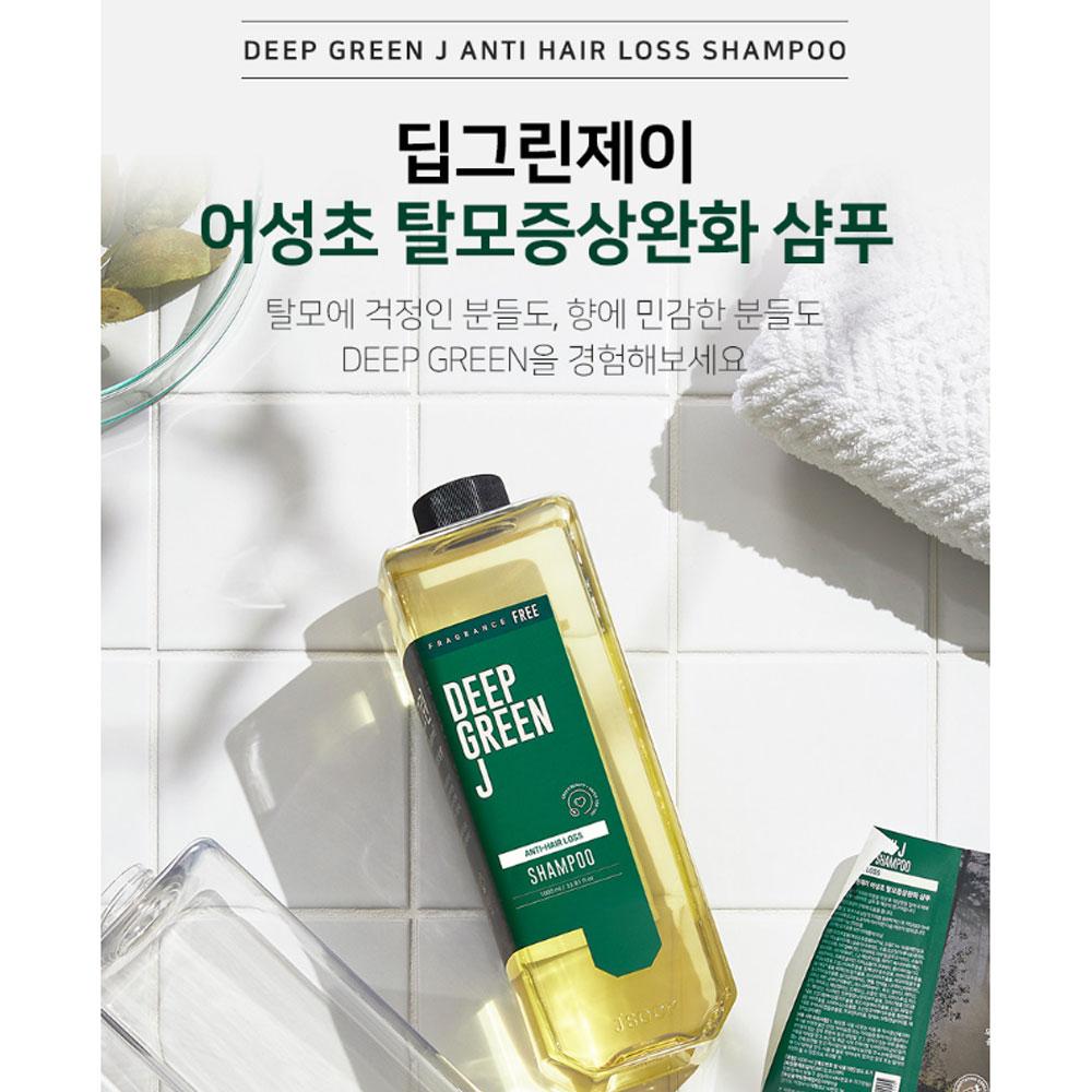 JSOOP Deep Green J Шампунь против выпадения волос 1000 мл