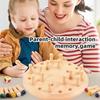 Деревянная игра Memory Chess0 Настольная игра Образовательная игрушка для детей Тренировка концентрации Шахматы из спичек Цвет Когнитивные способности 1 шт. Безопасно для детей Развлекательная Забавная