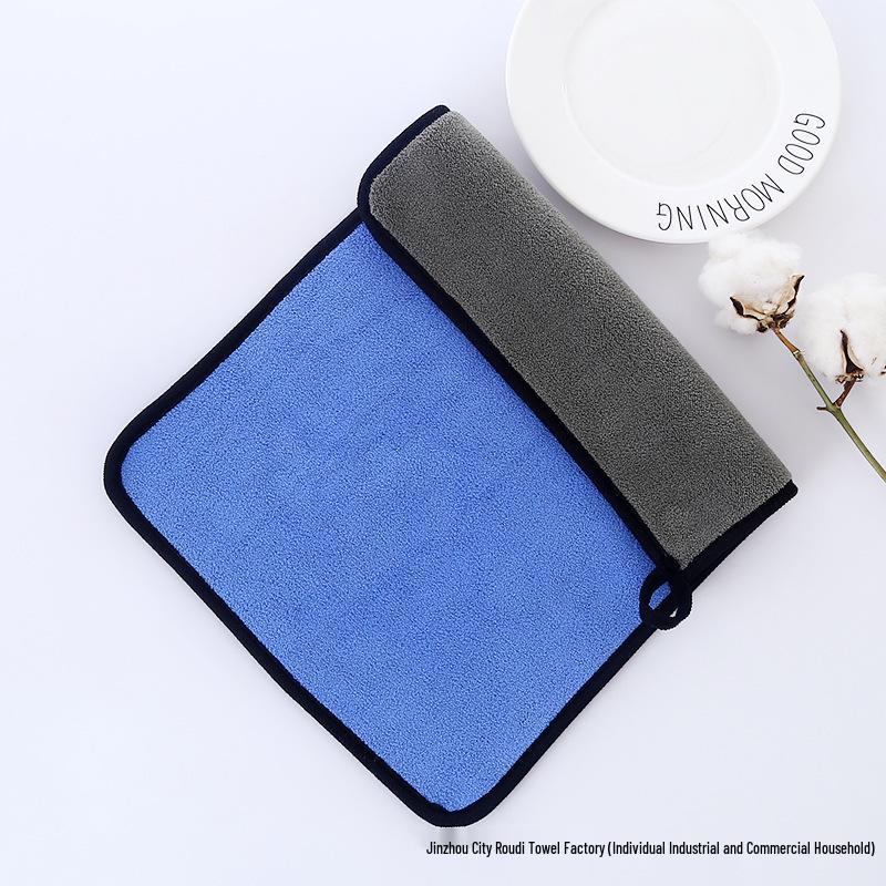 Настраиваемое двухстороннее полотенце из микрофибры для мытья автомобиля