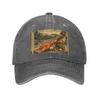 Monkey Punch Japanese Ukiyo E Art Baby Little Punch  Vintage Baseball Cap Hats Visor Protection Snapback Cotton Tops Gorras
