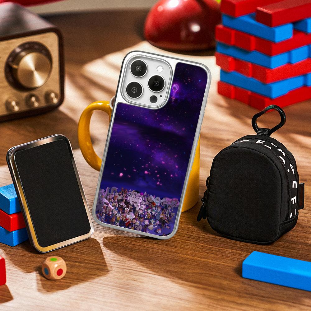 Super Hot The Owl Houses cartoon Phone Case for iPhone 16 15 14 13 12 11 Pro Max Sheepskin Silver-edged protective case