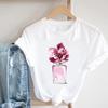(Asian Size) Women Print Lovely Style Cute 90s Trend Lady Short Sleeve Tee Top Clothing Casual Fashion Tshirt Female Graphic T-shirt