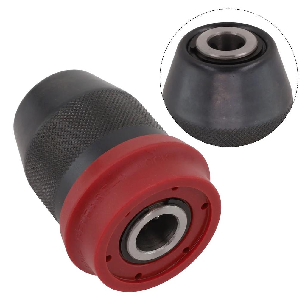 1pcs 10mm Quick Connect Drill Chuck Easy Cut Steel Electric Drill Bits Collet Fixture Tools For Hand Electric Drill Power Tool
