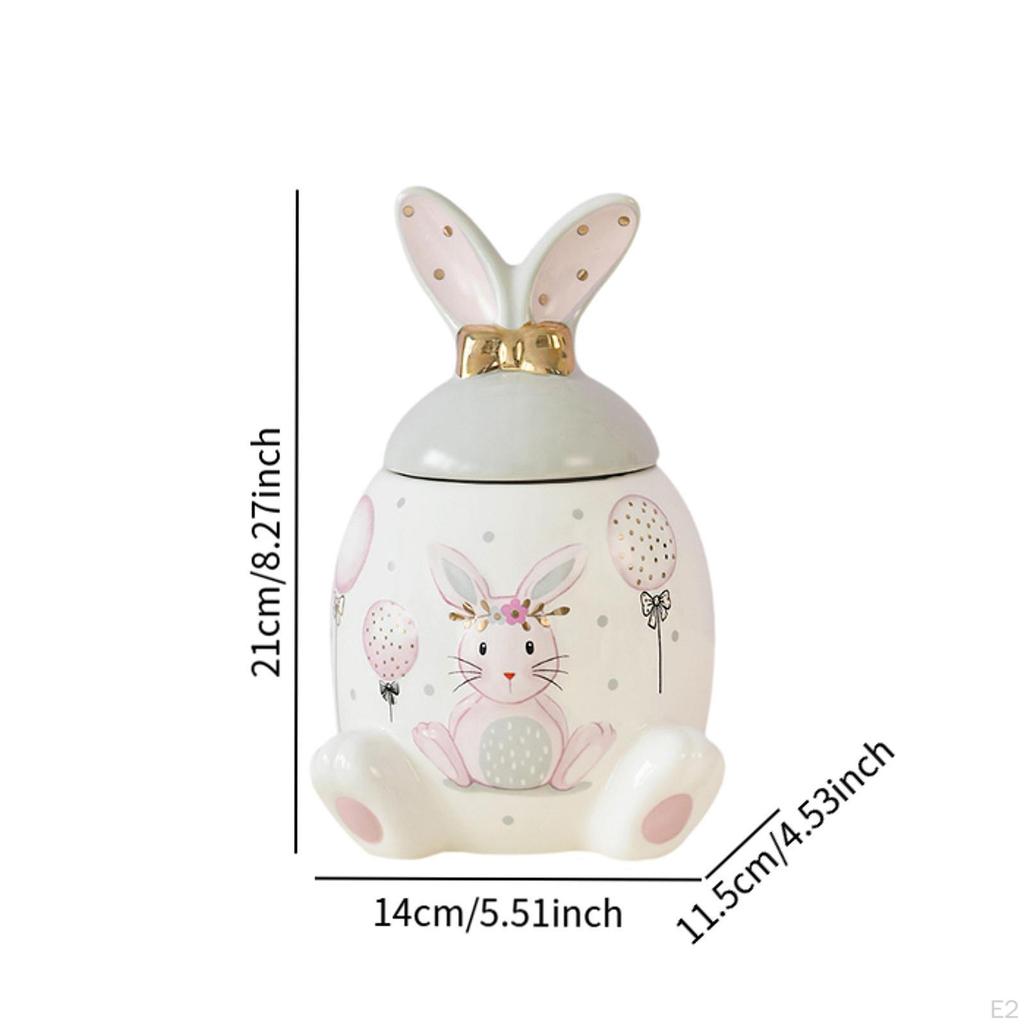 Ceramic Cookie Jar Candy Pantry Organization Portable Nuts Canister for Spice Storing