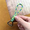 Key String Heavy Metal Keychain Strap Nylon Sling Handmade Chain Premium Rope for Keys Universal Pendant for Keys Short Lanyard