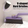 Rotating Gap Brush, Bathroom Brush, Floor Brush, 2-in-1 Hard Bristle Cleaning Brush