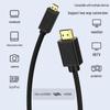 Biaz Micro HDMI To HDMI 2.0 Adapter Cable, 4K 60Hz High-Definition Converter - K73