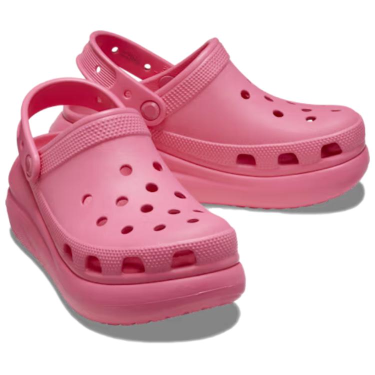Crocs Классические клоги Crush Clogs Унисекс Розовые 207521-6VZ
