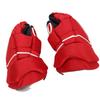 1 Pair Red Ice Hockey Gloves Hand Protection Adult Ice Hockey Gloves for Roller Skating 8 Inches