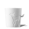 Doe Mug with Animal Tail Handle Ceramic Mug
