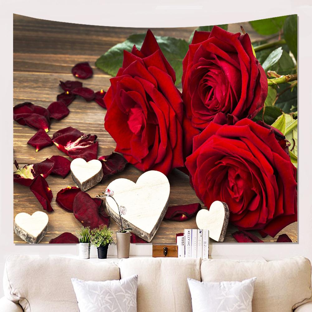 Bright Flowers Background 3d Printing Wall Cloth Soft Rectangle Painting Tapestry School Living Rooms Decoration Blanket