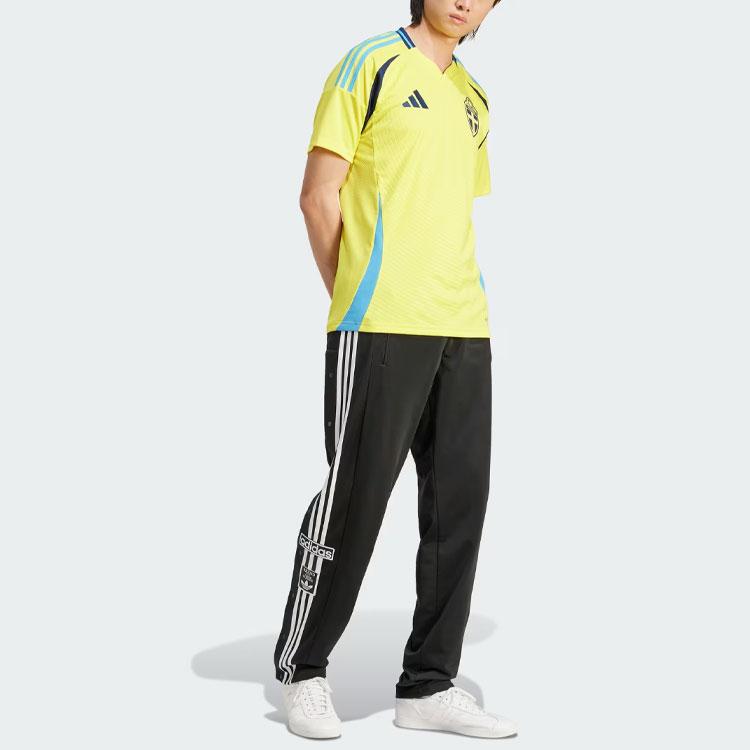 adidas Домашняя майка Sweden 24 ярко-желтая мужская уличная одежда IN1103