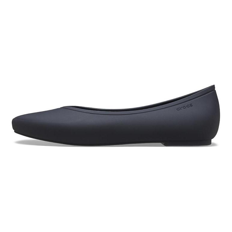 Crocs Женские остроносые балетки Brooklyn 'Черные' 210169-4LH
