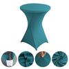 Height Stretch Round Tablecloth Cocktail Table Cover Spandex Table Cloth Bar Hotel Party Wedding Elastic TableCloth Decor