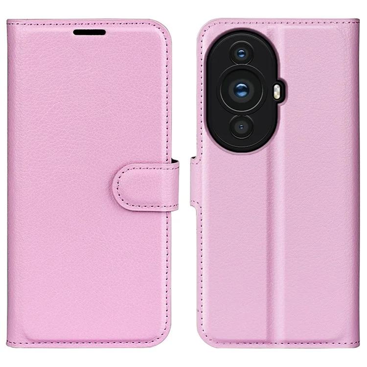 For Huawei nova 11 / nova 12s 4G / nova 12 Lite 4G Wallet Cover Litchi Texture Anti-Scratch Shell Stand Mobile Phone PU Leather Case