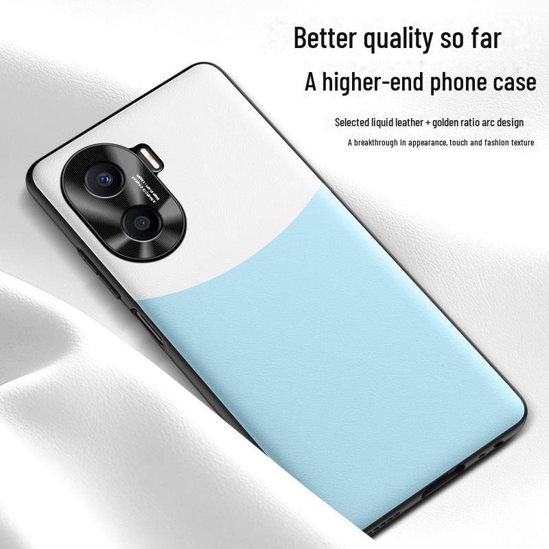 Защитный чехол Liquid Leather для Honor X40i — защита от падений, защита от обрастания, индивидуальная доставка