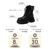 Fashion Woven Short Boots Hollow Breathable Martin Boots Women's Summer Design Retro British Style Small Thick-soled Cool Boots