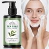 Tea Tree Facial Cleanser-Clean Dirt And Oil For Face With Gentle Plant-based Ingredients-Deep Moisturization And Nourishment