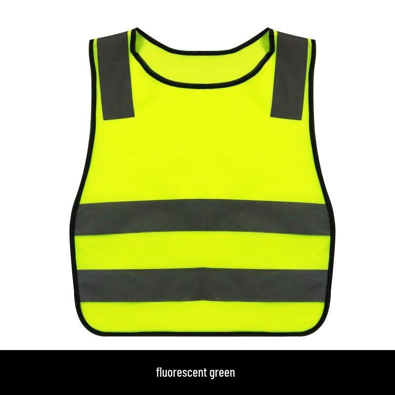 Custom Logo Reflective Mesh Vest for Kids' Outdoor Activities