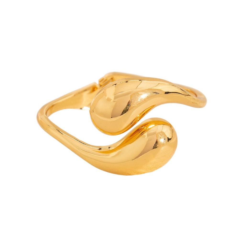 Золотой Серебряный Панк Браслет Сплав Материал Металлический Браслет Геометрический Браслет Вечеринка