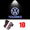 2Pcs LED Car Door Projector Welcome Ghost Shadow Light For VW Touareg Golf 5 6 7 Passat B6 B7 B8 B9 MK6 MK7 R GTI Accessories