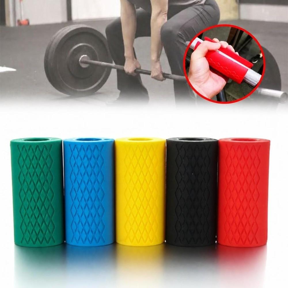 1PC 2 Inch Dumbbell Grips Thick Arm Blaster Adapter Durable Barbell Grips For Weightlifting