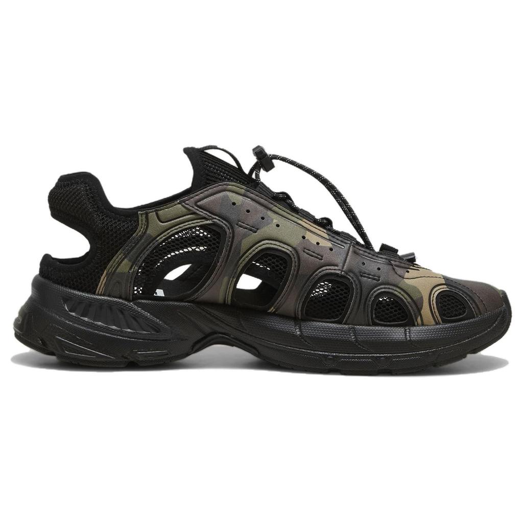 Puma Velo Sandal Camo Unisex Sneakers Green Olive Black 396422-01