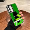 Мультяшный чехол для телефона с узором Sprunki для Samsung Galaxy S25 S24 S23 S22 S21 S20 Note20 Ultra Plus Fe цветной серебристый