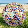 Sailor Moon Print Size 5 Soccer Ball, PU Wear Resistant Football for Match Training and Daily Practice, Birthday Gift for Soccer Fans