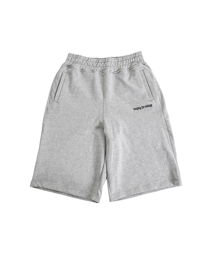 Расширенные спортивные шорты-бермуды Hetelo (Меланж серый)