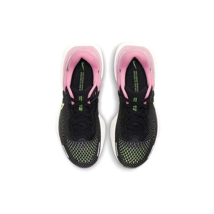 Nike ZoomX Invincible Run Flyknit Black Elemental Pink Женские кроссовки Cyber ​​CT2229-002