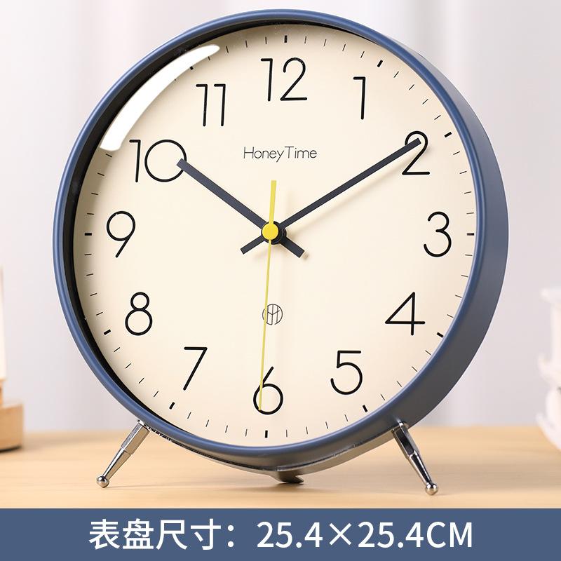 Clock living room 1011 new desktop clock pendulum desktop large clock placement home electronic alarm clock ornament