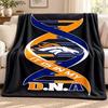 Denver Broncos blanket Flannel Blanket Soft Cozy Plush Throw for Sofa Bed Lightweight Home Decoration Outdoor camping