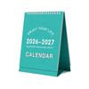 Monthly Planner Mini Desktop Calendar Portable Memo Planner Standing Desk Calendar  Desk Decoration
