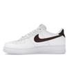 Nike Air Force 1 07 белые бордовые кроссовки Crush мужские FJ4146-112