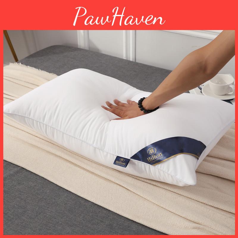 Подушка Hilton Hotel Высокая и Низкая Регулируемая Подушка для Поддержки Шеи для Одиночного Использования