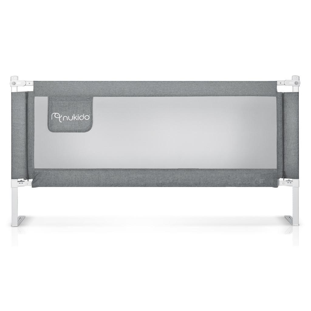Bed Safety Rail For Crib, Gate Lock, Nukido