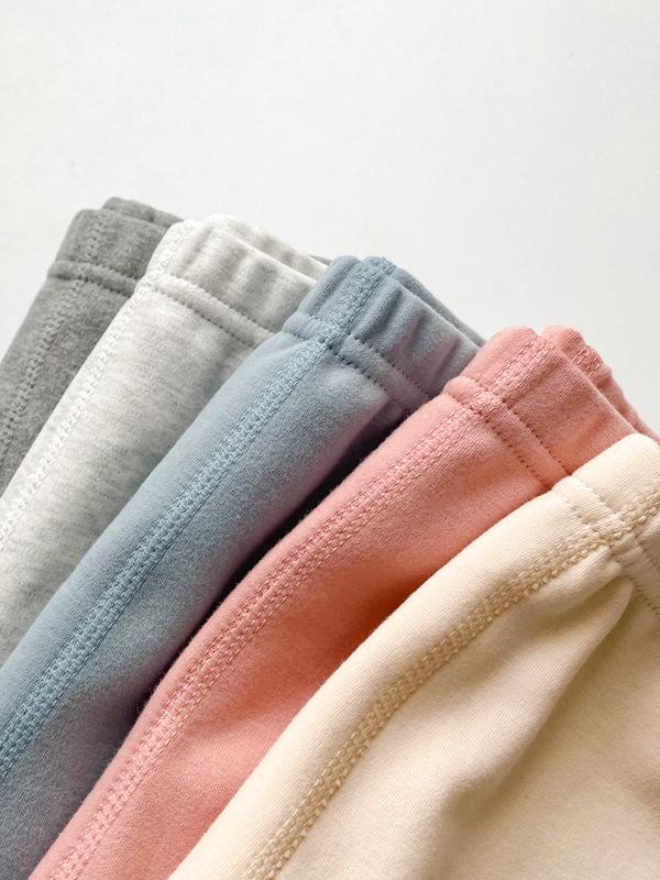 2023 Унисекс Детские Теплые Хлопковые Флисовые Брюки на Зиму