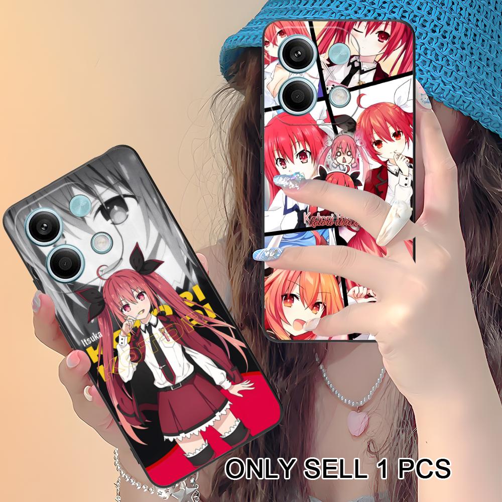 Чехол для мобильного телефона Date a Live Котори Ицука, матовый ТПУ, для Xiaomi Redmi Note 14 13 12 11 S Pro Plus 4G 5G, с цветной печатью