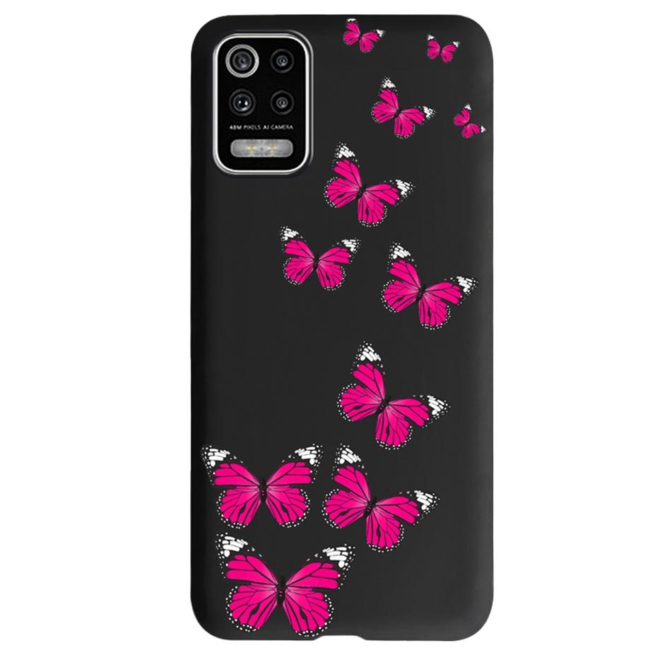 Чехол для телефона для LG K42 K52 K62 k22 Чехол Мягкий Расписной Роскошный Силиконовый Черный Чехол для LG K62 Coque K 42 Ударопрочный Funda для LGK52