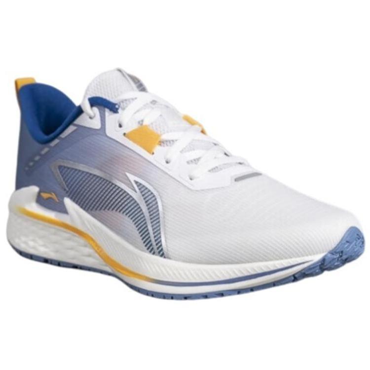 Li Ning Амортизирующие Нескользящие Износостойкие Низкие Повседневные Беговые Кроссовки Мужские Озерно-Синие ARBU005-3