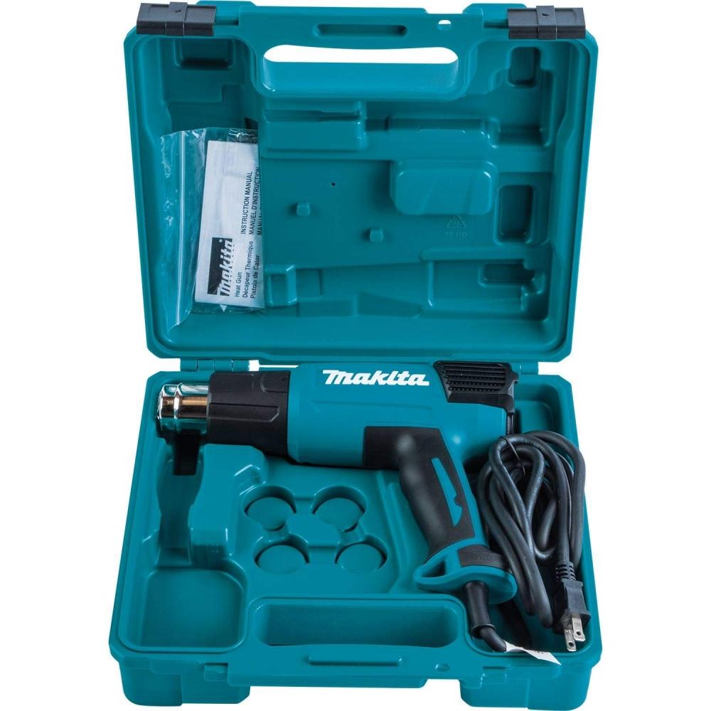 Термофен Makita AC100V температура горячего воздуха 50-550 градусов HG6031VK